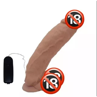 Penis Enorme Grande Grosso Aproximadamente 28X6cm Vibrador Escroto Ventosa