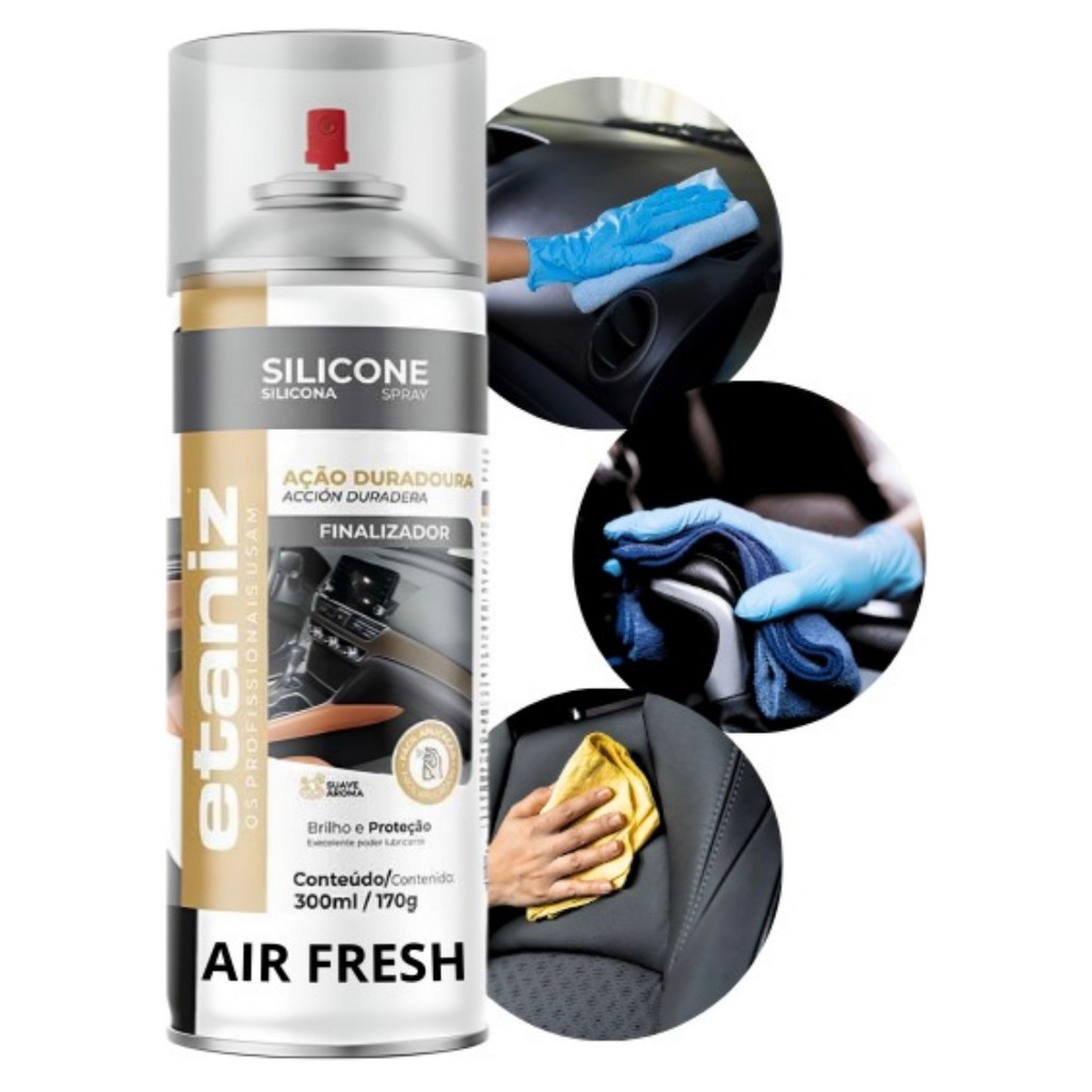 Finalizador Silicone Spray Para Painel Automotivo Carro Caminhão Tutti ...