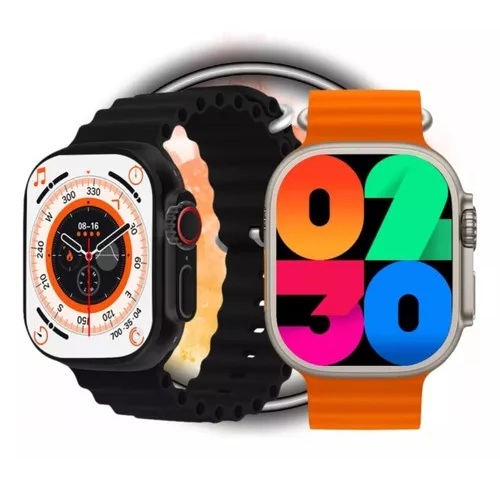 Smartwatch W68+ Series 8 Nfc Tela 2,02 Lancamento Novo
