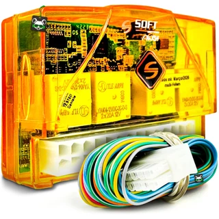 Módulo Vidro Elétrico Universal AW 54 Soft 4 Vidros Antiesmagamento Personalização Automação