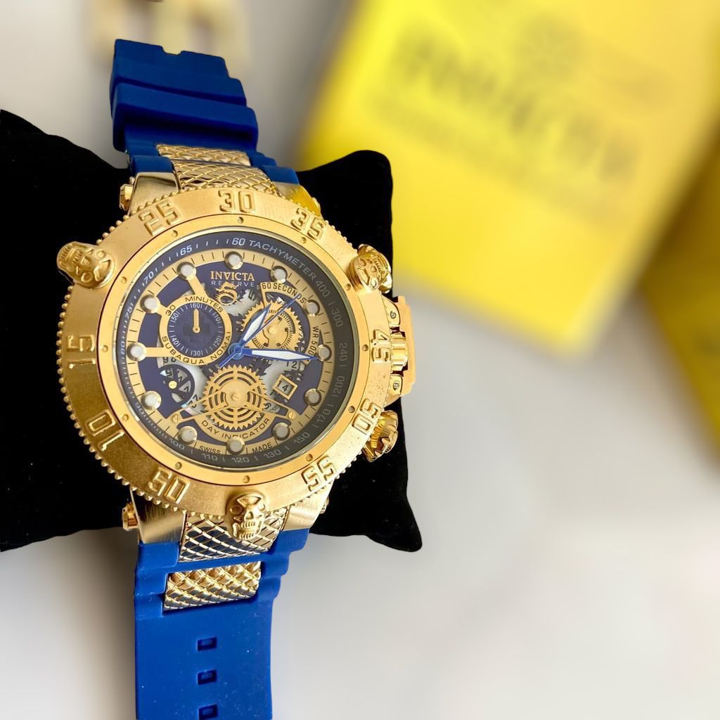 Relogio Invicta Subaqua Skeleton Noma 3 Masculino Luxo caixa Shopee Brasil