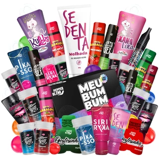 Kit 30 Produtos Erótico Sex Shop Bolinhas Lubrificante Íntimo Sedenta Molhada Xana Loka Hotflowers