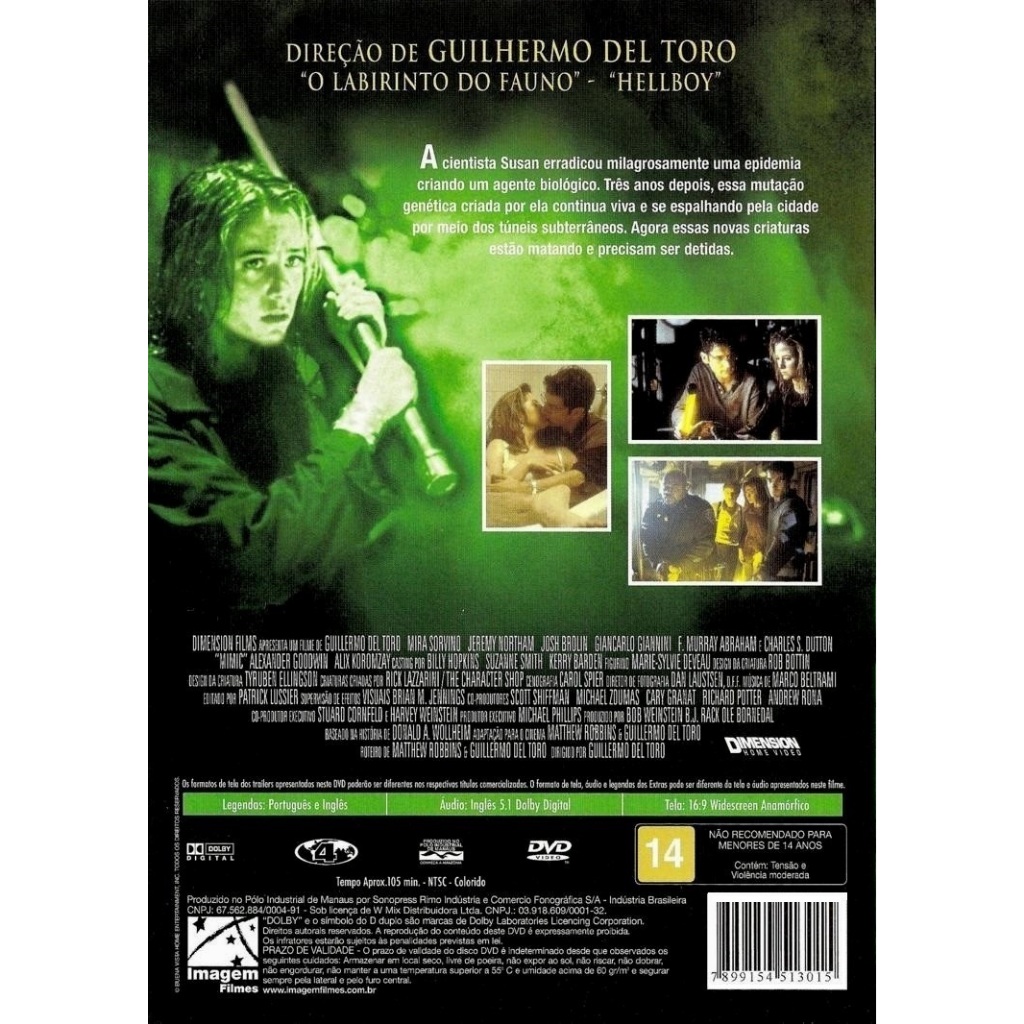 Mutação (1997) DVD Dublado | Shopee Brasil