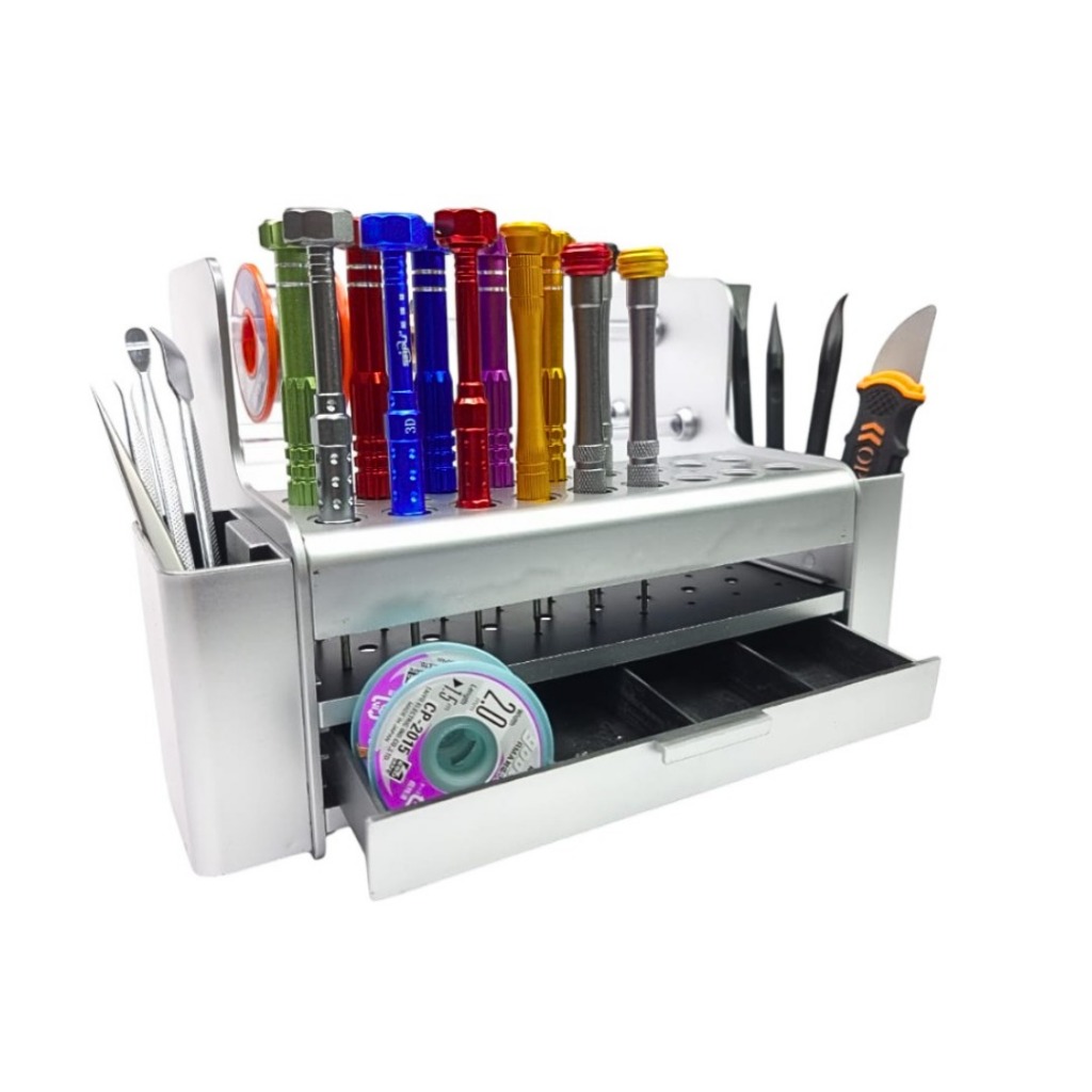 Organizador De Bancada Ferramentas Manutenção Celulares Assistência técnica