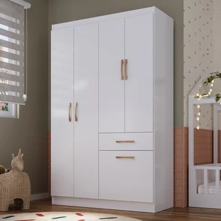 Guarda-Roupa 5 Portas 1 Gaveta Trento Multimóveis VCR4155