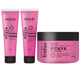 Kit Cuidado Corporal Poran Pitaya