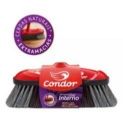 Vassoura Pelos Naturais Condor V-8 Uso Interno Sem Cabo | Shopee Brasil