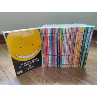 Coleção Completa Mangá Assassination Classroom (Vol. 1 ao 21)