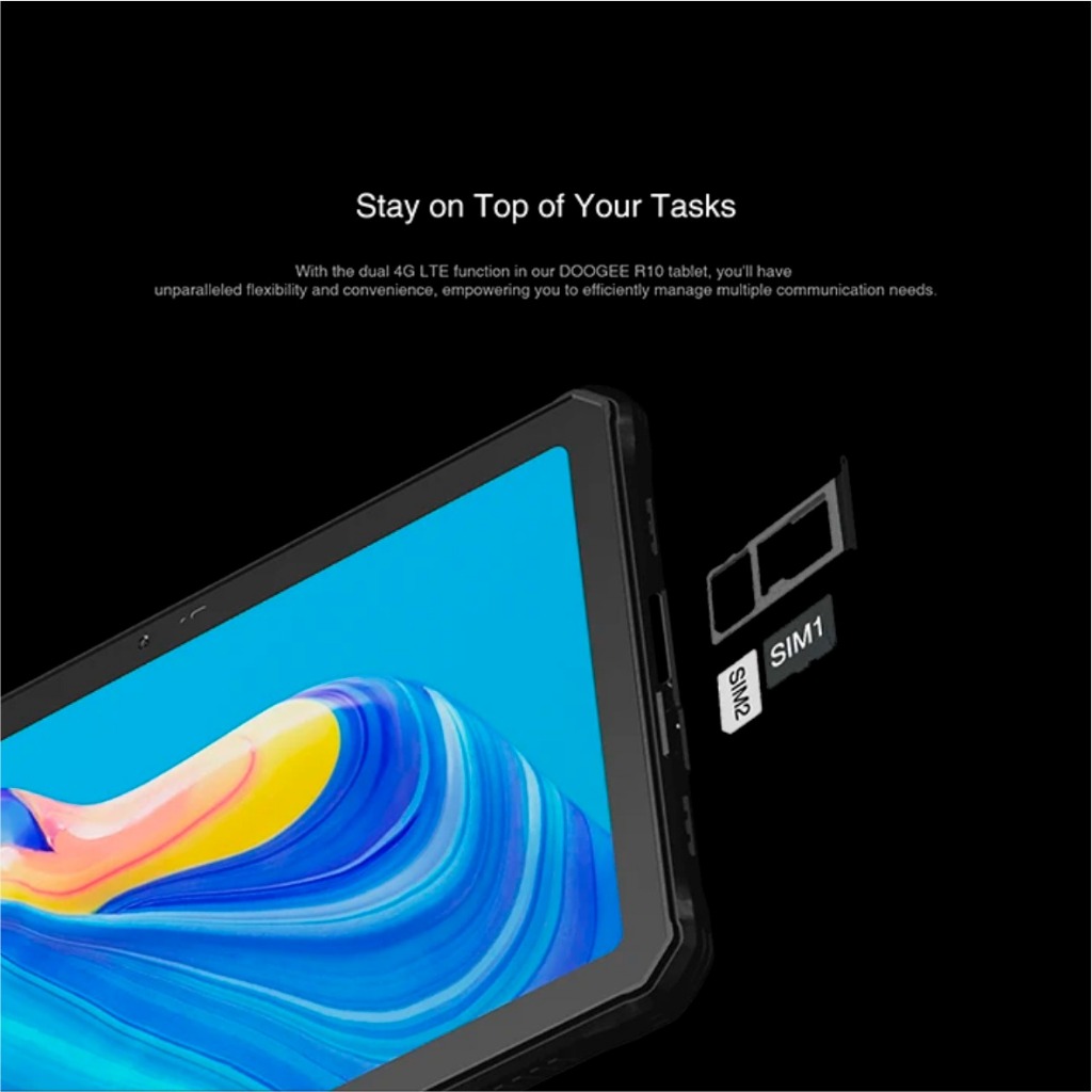 Tablet Doogee R10 Aparelho Desbloqueado 8GB + 128GB Câmera