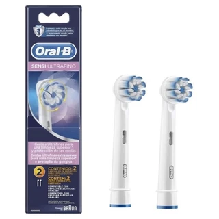 Refil Escova Elétrica Sensi Ultrafino 2Unidades -Oral-b