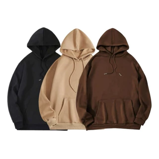 Kit 3 Blusas Moletom Canguru Com Capuz Liso Frio Unissex Masculino e Feminino Com bolso em Promoção na Shopee Kit 3 Blusas Moletom Canguru Com Capuz Liso Frio Unissex Masculino e Feminino Com bolso