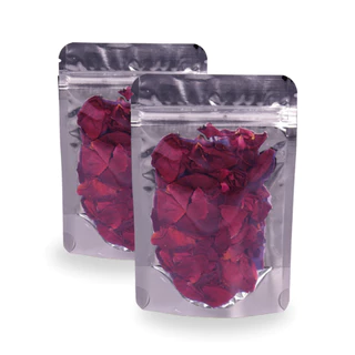 20 g de Pétala de Rosa Desidratada Seca - Flores Desidratadas - Pétalas de Rosas Brancas