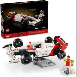 LEGO Icons McLaren Model Car MP4/4 & Ayrton Senna Minifigure