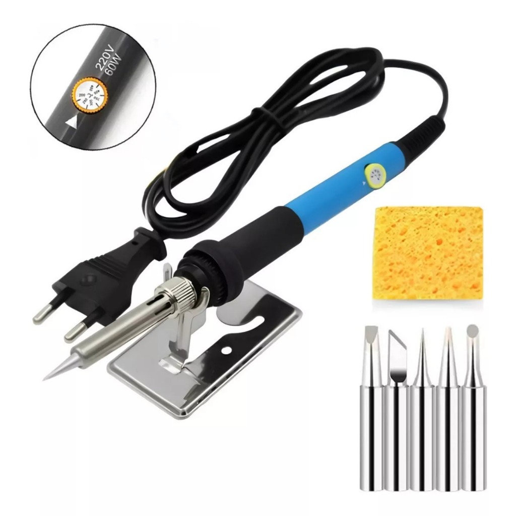 Ferro De Solda 60w Com Regulagem De Temperatura Tensão 220v Profissional