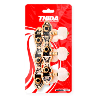 Tarraxas Pino Grosso Alta Qualidade Violao Nylon 18 Dentes