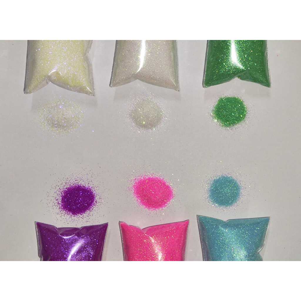 Baixou! 20g Glitter irisado furta cor 008 Poliéster