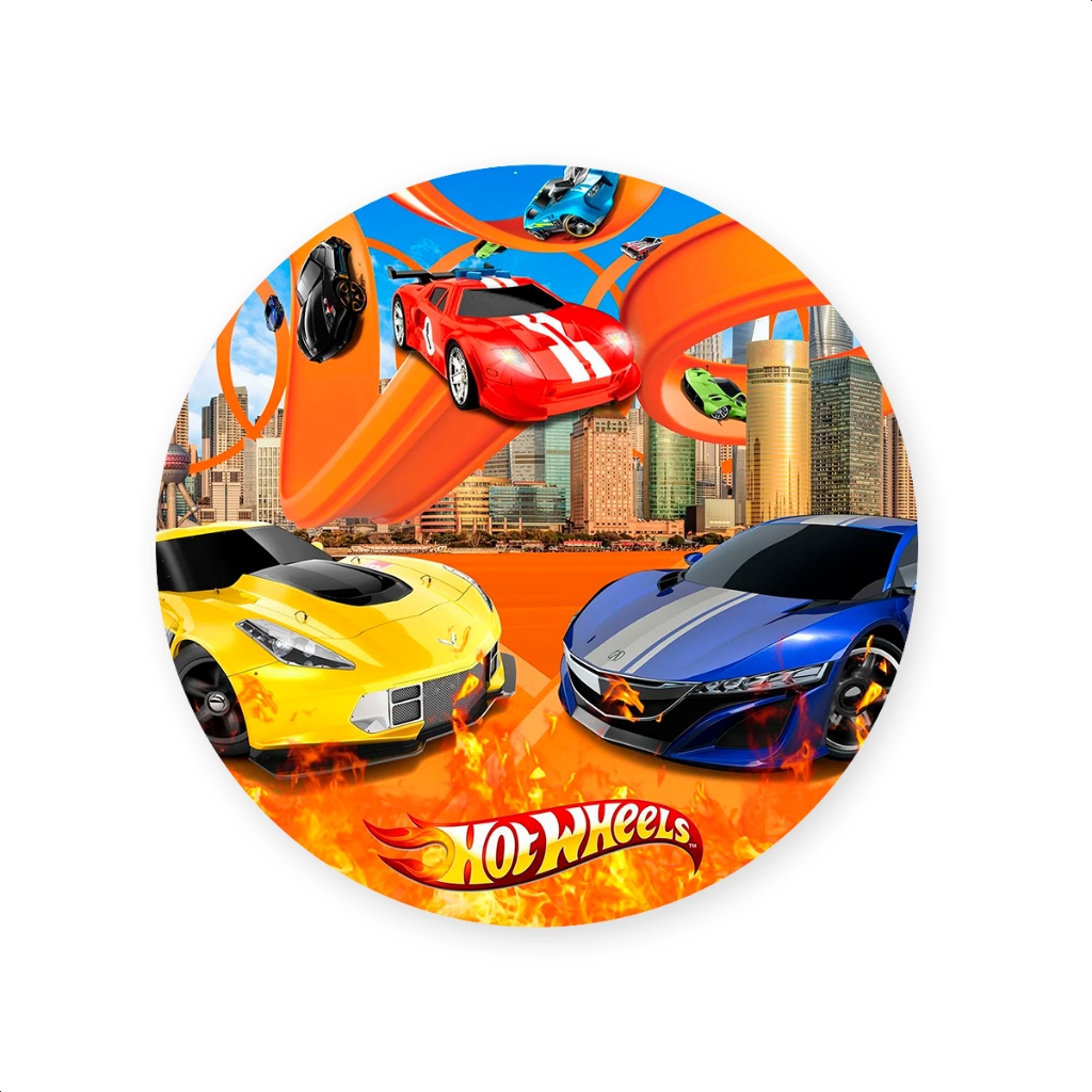Painel Redondo Sublimado Tema HTW | Shopee Brasil