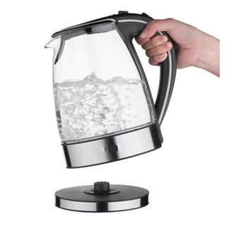 Jarra Elétrica De Vidro Transparente Com Led 1,8LT 220v