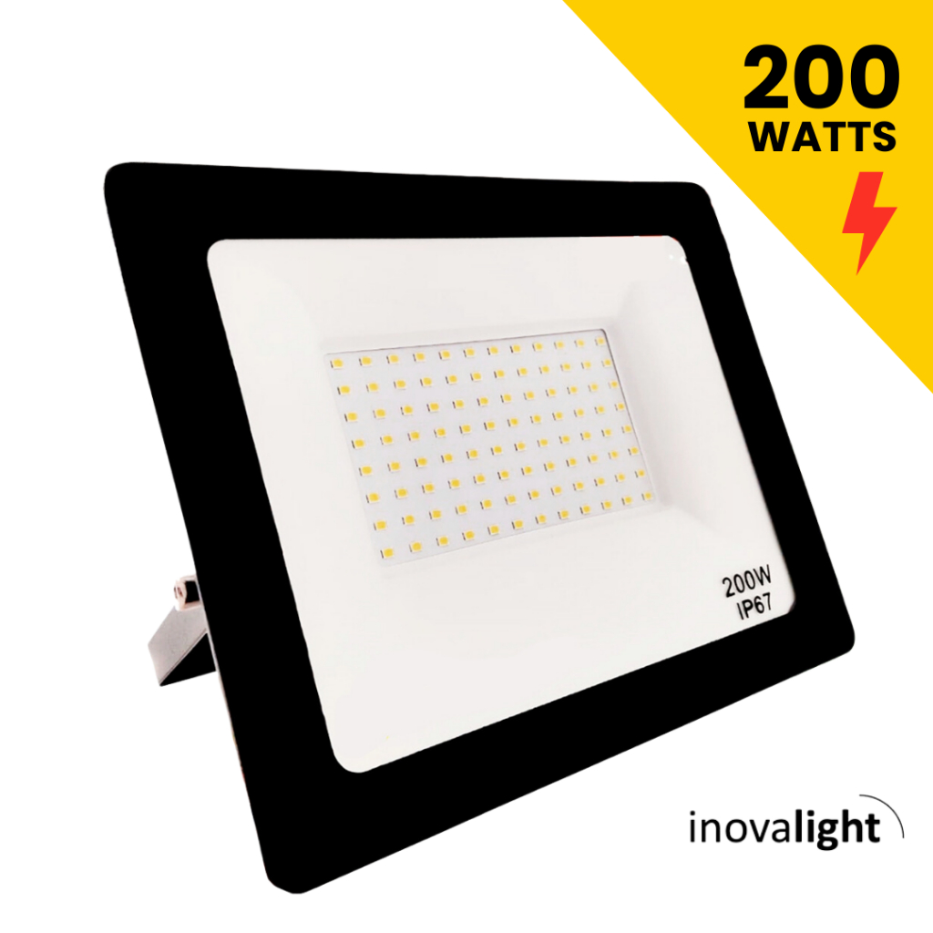 Refletor LED 200w Holofote Prova d'água Frio