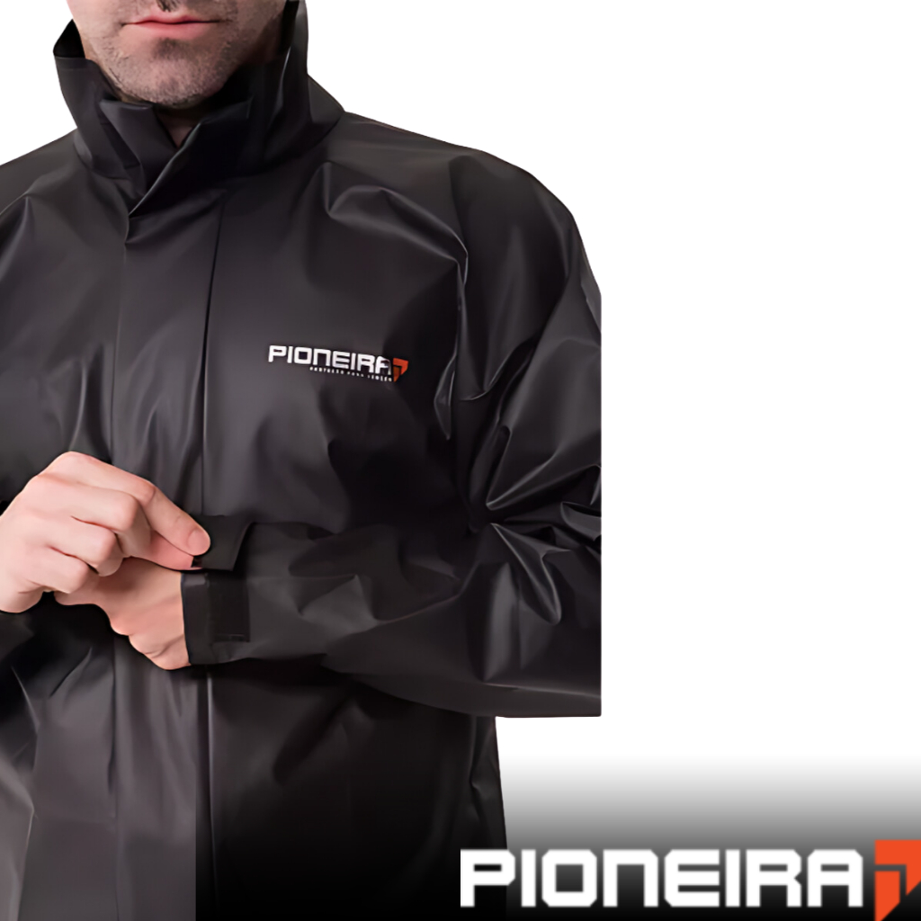 Capa Roupa Chuva Moto Impermeavel Pvc Pioneira Storm Combate | Shopee ...