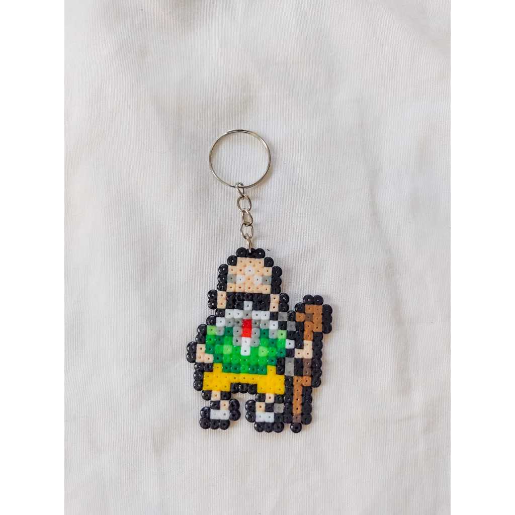 chaveiro pixel art mestre kame anime dragon ball