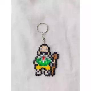 chaveiro pixel art mestre kame anime dragon ball