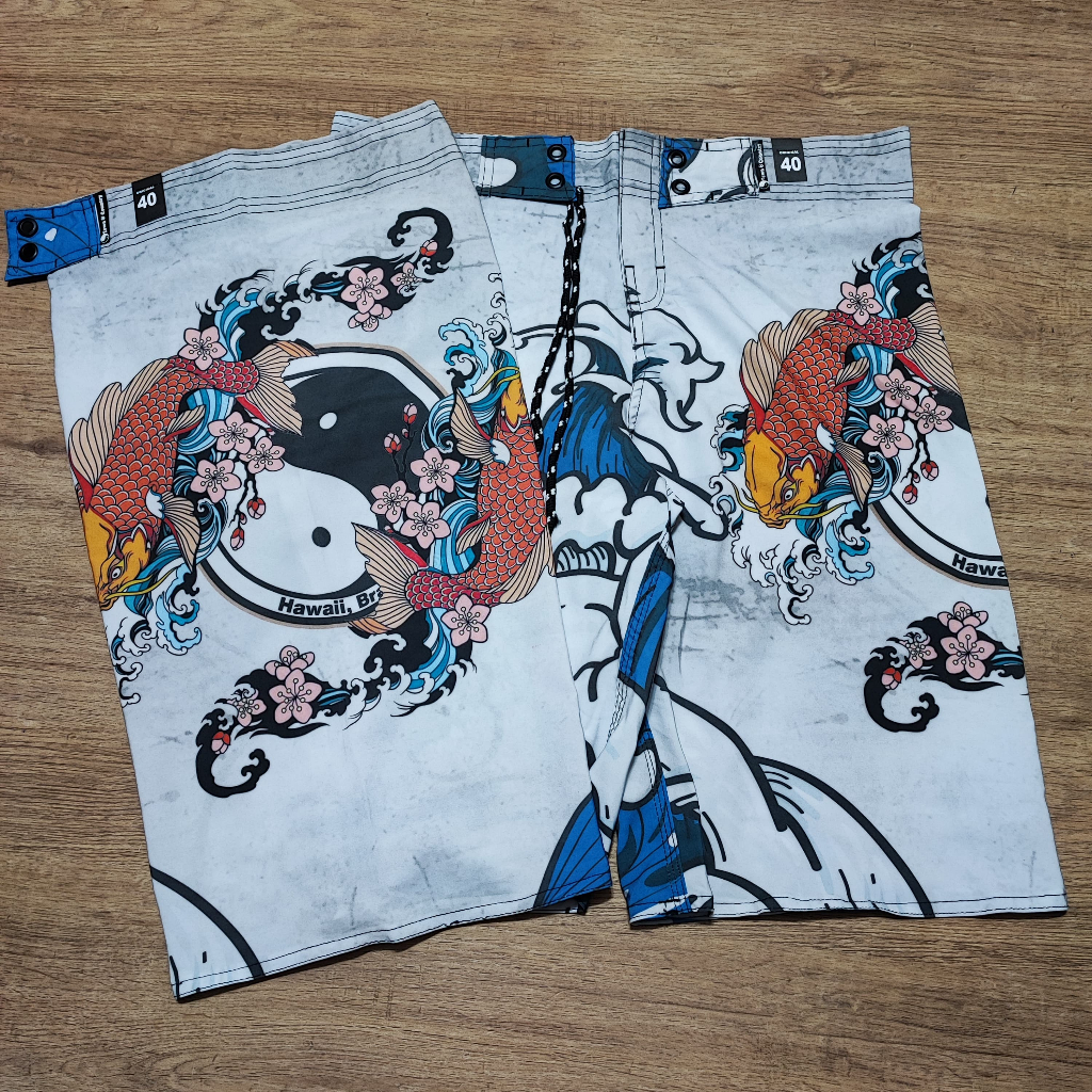Bermuda Elastano Tactel Estampada Praia Mod.108
