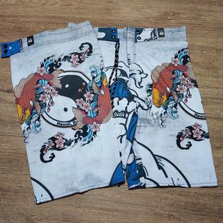 Bermuda Elastano Tactel Estampada Praia Mod.108