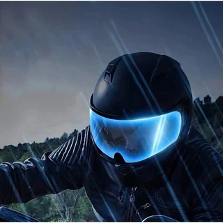 Película De Capacete À Prova De Chuva / Motocicleta / Hd / Lente Filme Anti Embaçamento