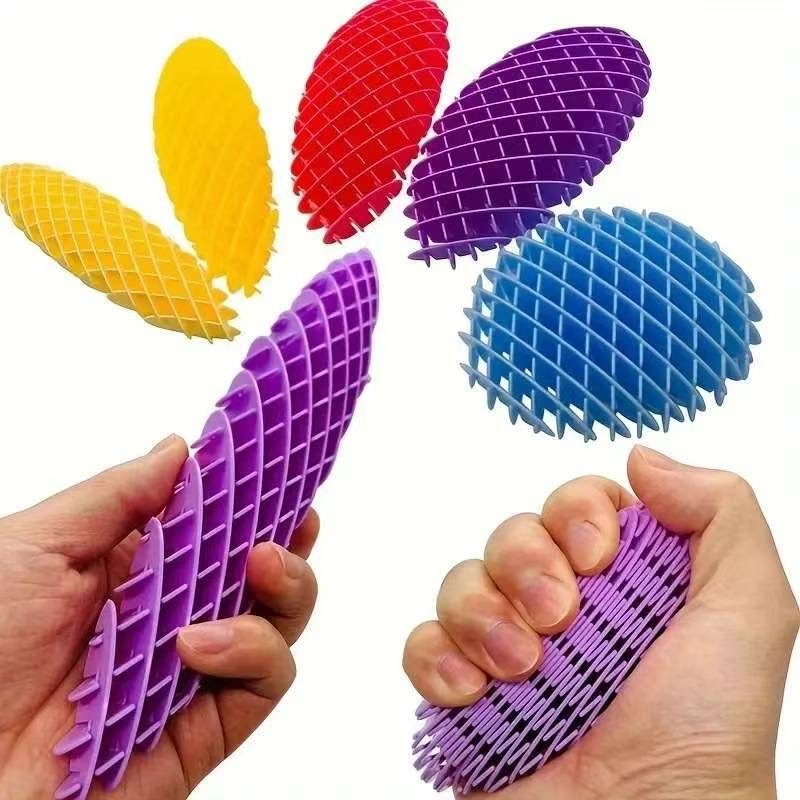 Brinquedo De Mão Fidget Worm Toy Alivio Ansiedade Estresse
