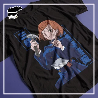 Camiseta Jujutsu Kaisen Nobara Unissex Camisa Anime JJK 100% Algodão