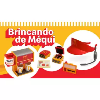 CAIXA REGISTRADORA CHAPA DRIVE-THRU MCDONALDS BRINCANDO DE MEQUI