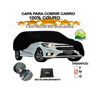 Capa de cobrir carro em couro 100% ecológico Impermeavel Várias marcas