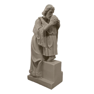 Estatueta Escultura em Resina José Afetuoso 20cm