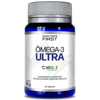 Ômega -3 Ultra Doctor's FIRST Mais Memória e Disposição Imunidade