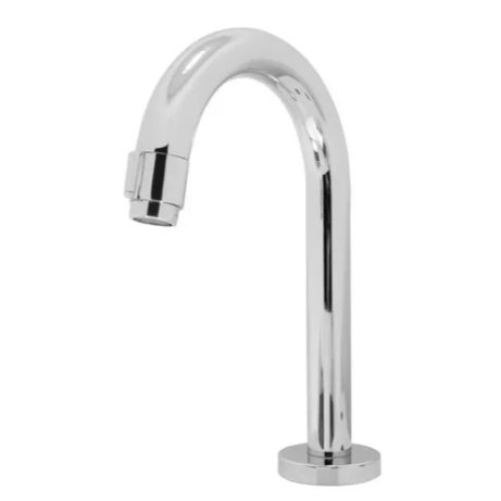 Torneira Lavatório Banheiro Slim Tube Baixa Cromada