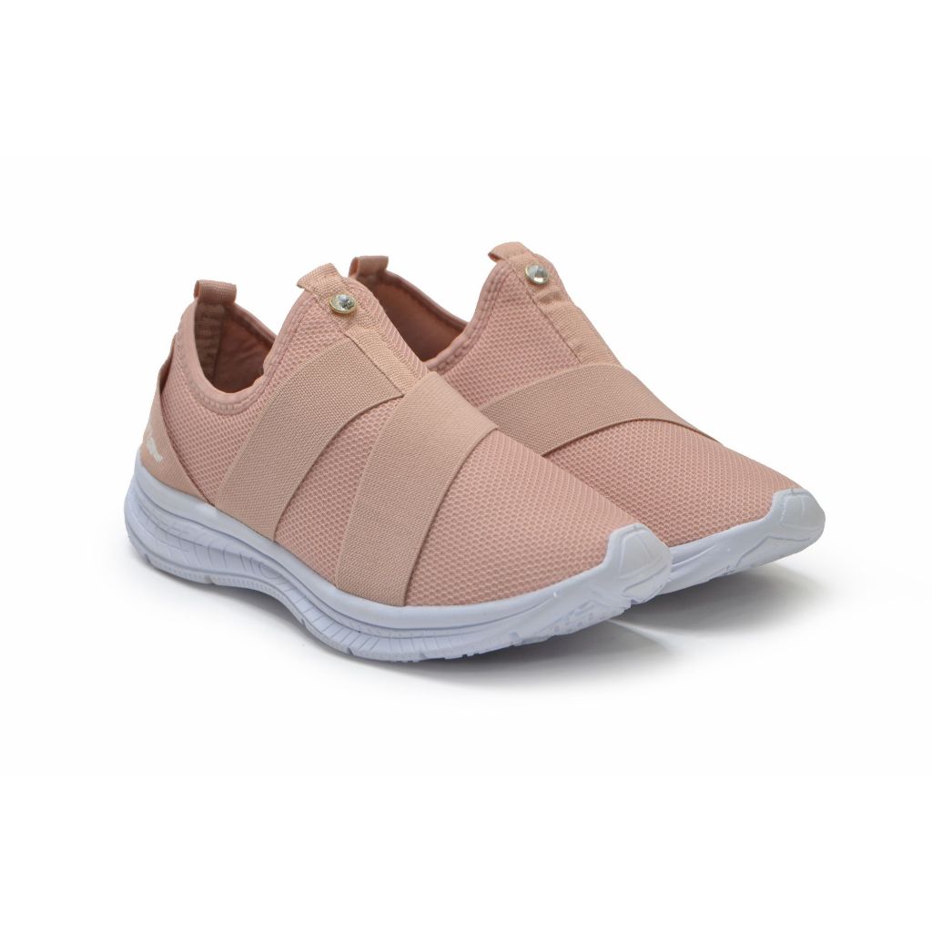 Tênis Meia Feminino Pedrinha Elástico mácio Leve