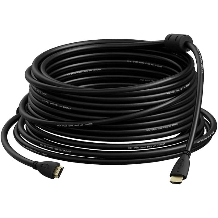 CAVO HDMI 4K 2K AD ALTA VELOCITA' FULLHD HD 3D 1080P BLU-RAY GOLD 24K 10mt 83521117