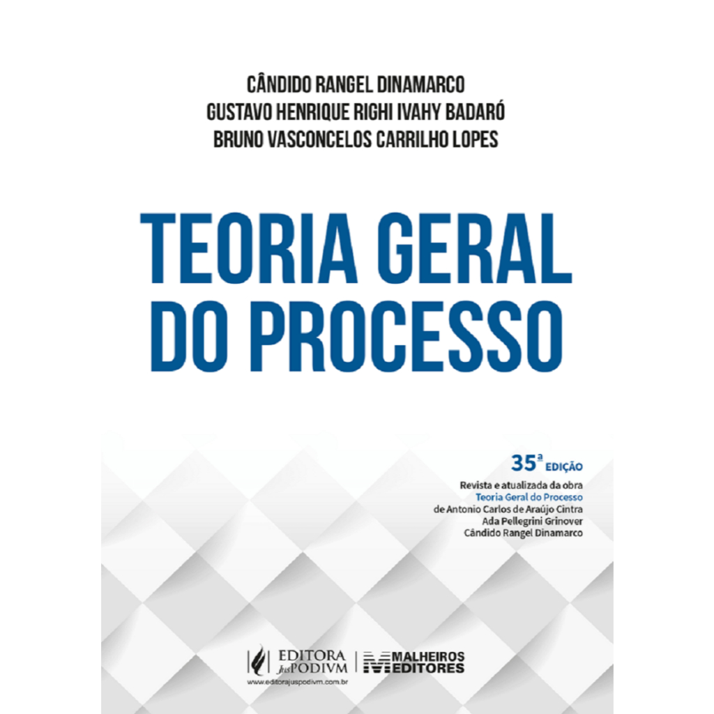 Teoria Geral Do Processo - 35ª Edição 2024 Juspodivm | Shopee Brasil