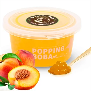 Bubble tea Popping Boba 490 Grs + Canudos Bolinhas Saborosas Tea