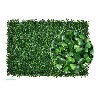 Kit 20 Placa Buchinho Grama Artificial Parede Muro Inglês Vertical Cheio
