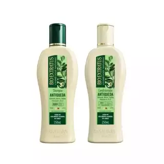 Kit Shampoo e Condicionador Jaborandi Bio Extratus 250 ml - Antiqueda e Crescimento - 2 itens