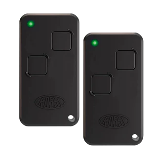 2 Controle Portão Rossi Ntx 433mhz Dz Nano Atto Dz3 Dz4 Bv Nano com Clip de Fixação