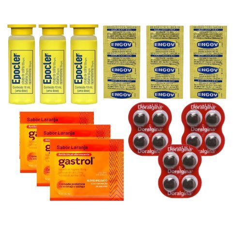 Kit Ressaca Completo para 03 pessoas | Shopee Brasil