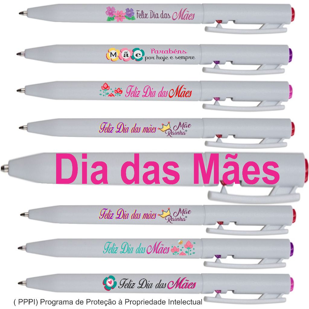 30 Lembrancinhas de Dia das Mães - Canetas Personalizadas - Mimo para Mães em Oferta na Shopee