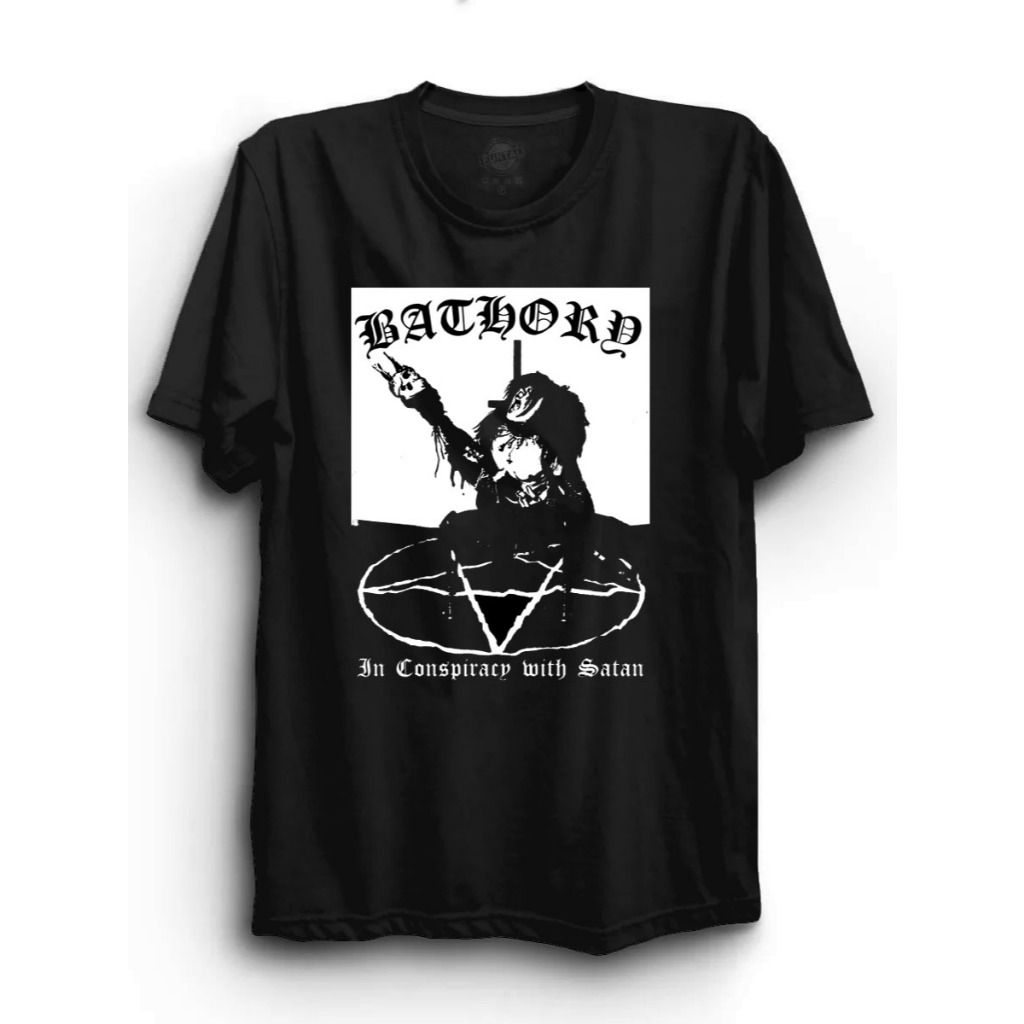 Camiseta Balck Metal 100% algodão
