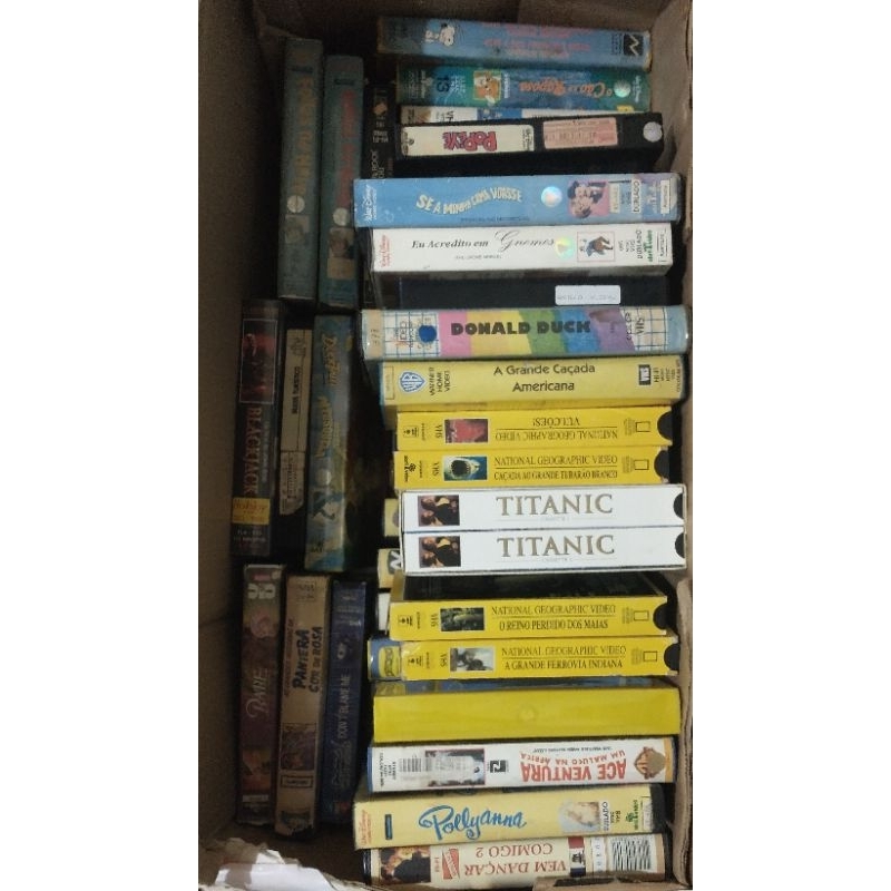 Fitas VHS Usados - Diversos Títulos