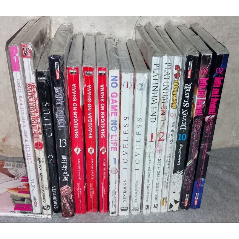 Desapego de mangás em perfeito estado!!!