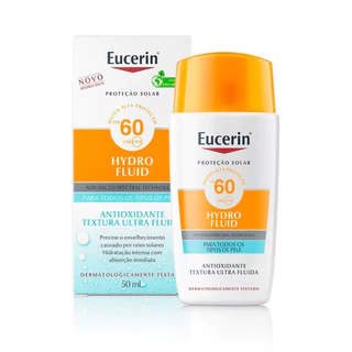 Eucerin Hydro Fluid Protetor Solar Facial FPS 60 50ml - Incolor