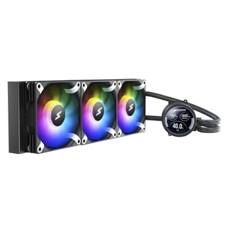Water Cooler SuperFrame ISENGARD SMART, ARGB, 360mm, Intel-AMD com monitor de temperatura digital